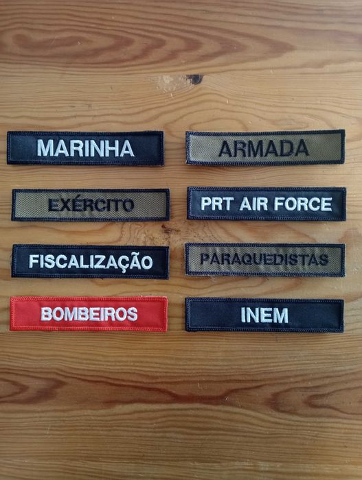 Placa de Nome Bordada - Vários