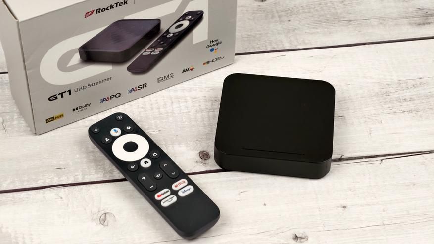 Смарт ТБ Приставка RockTek GT1 2/32 ГБ Realtek1325 Netflix