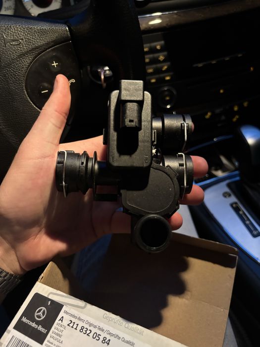 MERCEDES Кран пічки MB E-class (W211/w222/CL219)