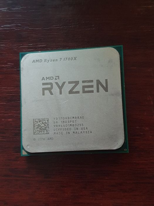 Rayzen 7 1700x Процесор + кулер
