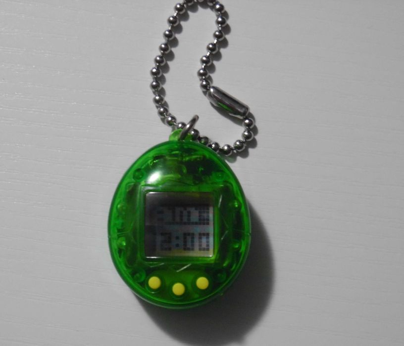 Tamagotchi Mini Serie 2 Bandai Transparent Green