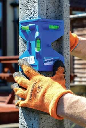 POZIOMICA Kątowa Narożna do Ogrodzeń SŁUPKOW RUR MAGNETYCZNA 3 Libelki