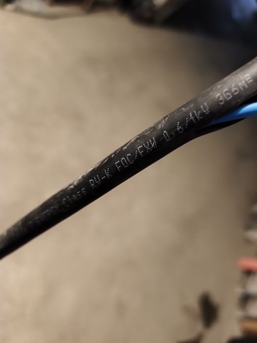 40 metros cabo 3x 4mm com tubo pra enterrar