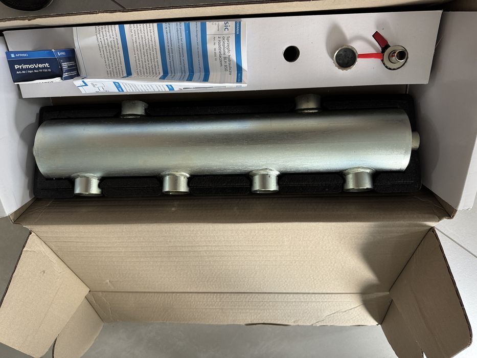 Sprzęgło hydrauliczne z rozdzielaczem AFRISO BLH 850 ocieplone NOWE