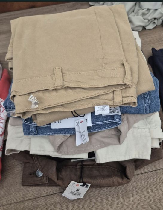 10 kg ubrań męskich- jesień / 90% metka