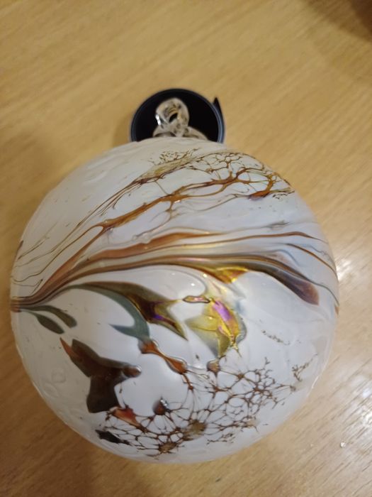 Елочная игрушка- шар. Производство Чехословакии .