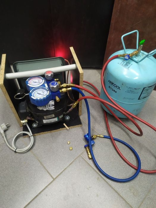 Система для откачки фреона кондиционеры холодильной системы автохолод