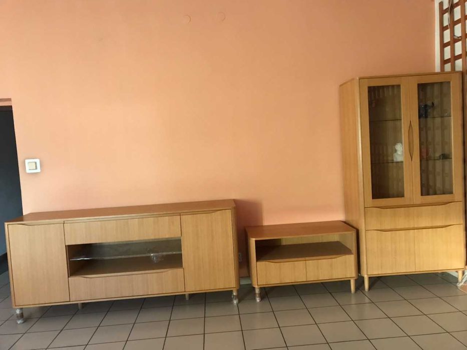 Komplet Komoda + Witryna + RTV