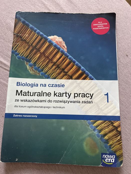 Maturalne karty pracy biologia 1