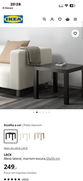 Mesa de apoio ikea