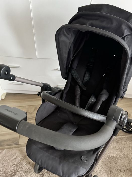 Carrinho de bebe. cybex melio com ovonho e adaptadores