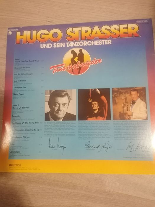 Płyta winylowa "Hugo Strasser"