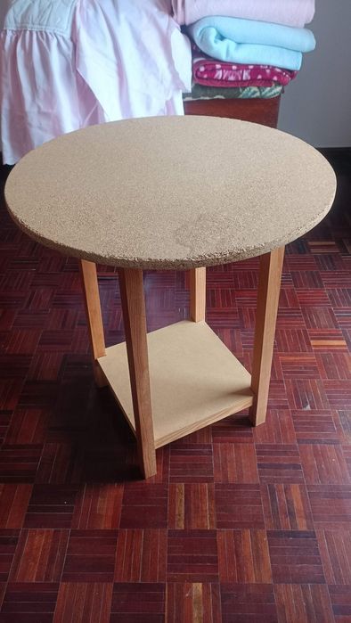 Mesa cortiça para restauro