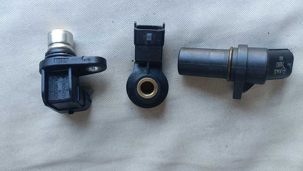 Motor de arranque e borboleta do Opel Corsa C.