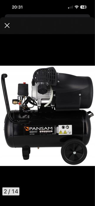 Kompresor olejowy PANSAM 50l