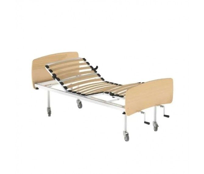 Cama articulada 190 x 90 cm, estrutura de metal, estrado ajustável em 3 zonas, com colchão