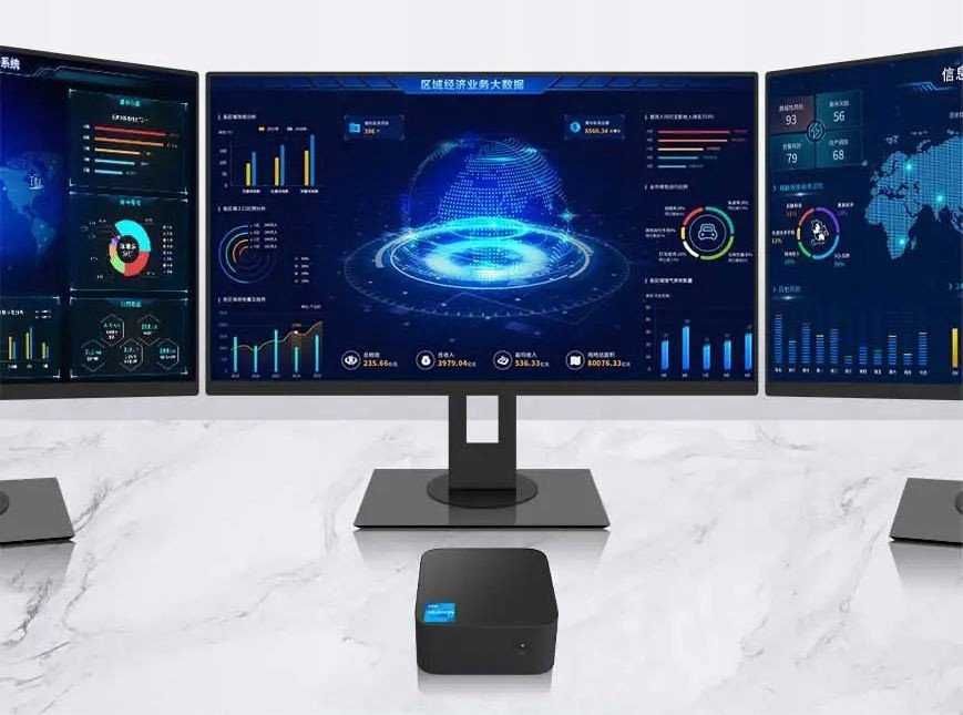 Mini PC T9 Plus - Intel N100 8GB RAM RGB 3x HDMI Dual LAN - Okazja !