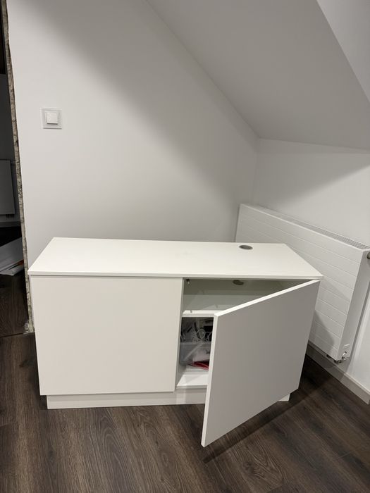 Komoda lakierowana biały mat