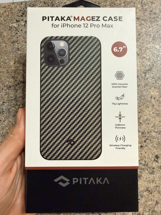 Оригінальний чохол Pitaka на iPhone 12 Pro Max