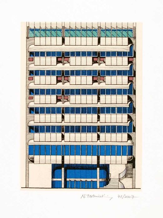 Serigrafia (Centro de) "Desenhos de Arquitetura" Nuno Teotónio Pereira