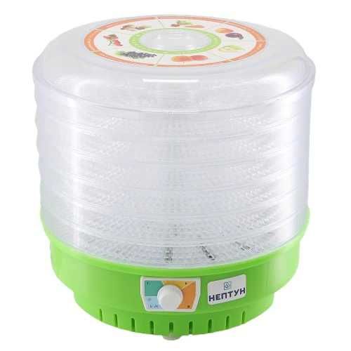 Электросушка Нептун -6, 660 Вт, обьем 23 л, 6 прозрачных лотков,новая,