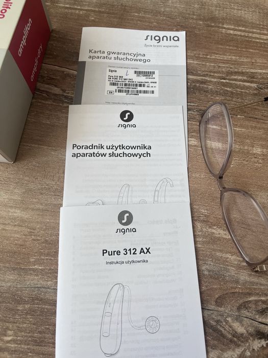 Aparat słuchowy signia pure 312 AX