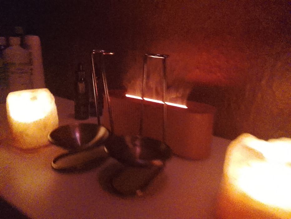 Massagem relaxante corpo todo e depilação