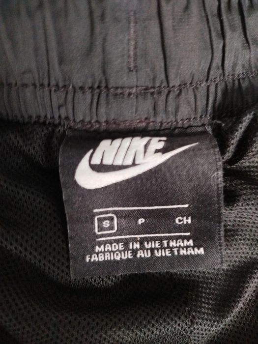 Spodnie Dresowe Nike Ortalion Czarne