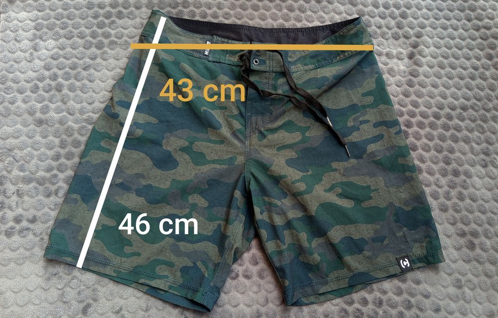 Szorty Cropp spodenki moro rozm. S