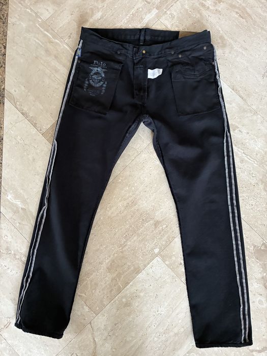 Męskie spodnie jeansy Ralph Lauren W36 L32 XL  made in Mexico stan bardzo dobry