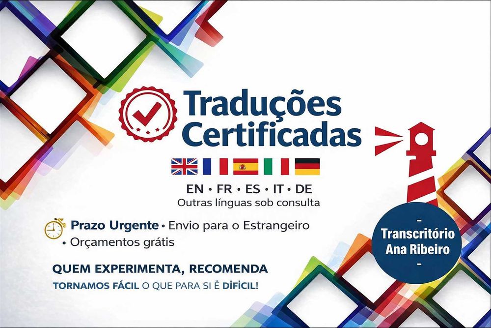 Traduções Certificadas | Conforme Requisitos (PT/Estrangeiro)