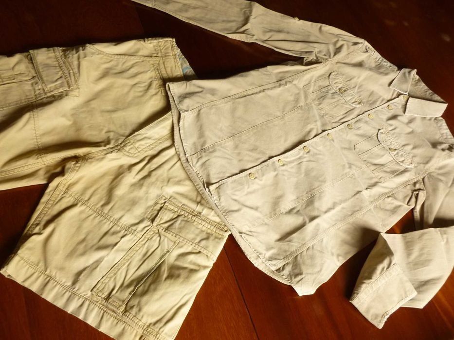Camisa e calções SAFARI
