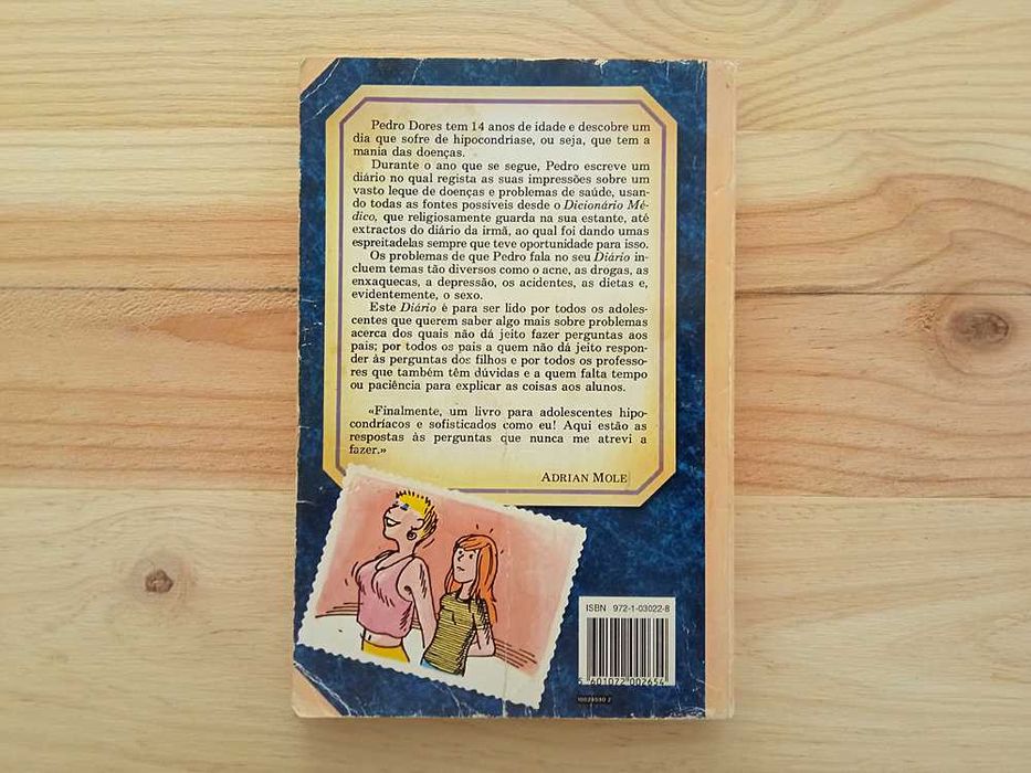 Livro "Diário De Um Adolescente Com A Mania Da Saúde"