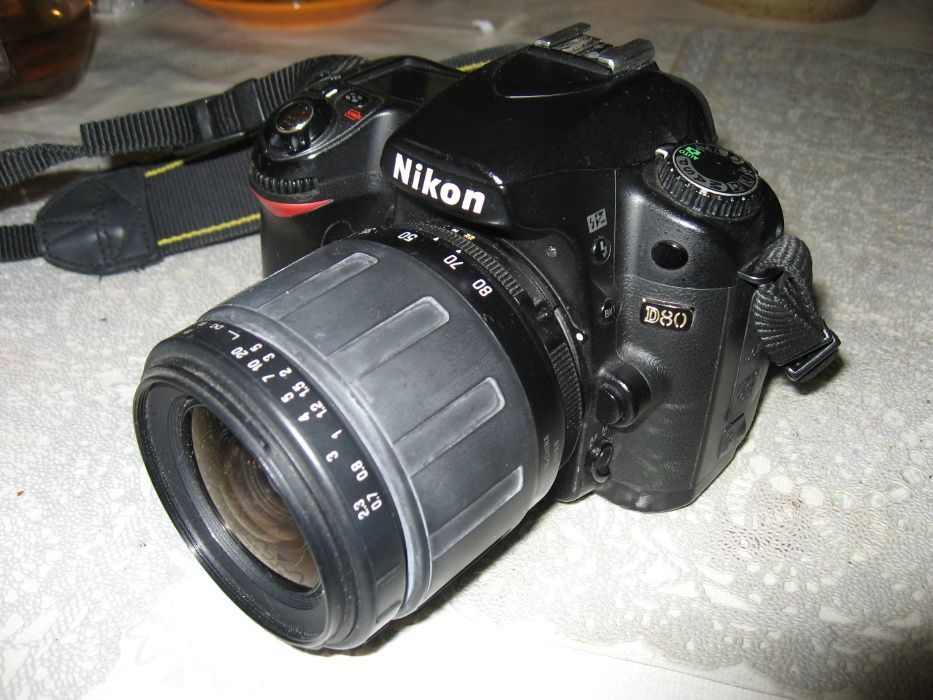 aparat fotograficzny nikon D80 Err