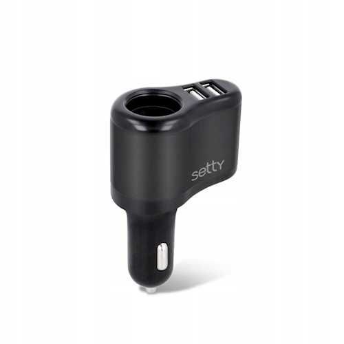 SETTY Rozdzielacz samochodowy RGS-01 2xUSB 2A