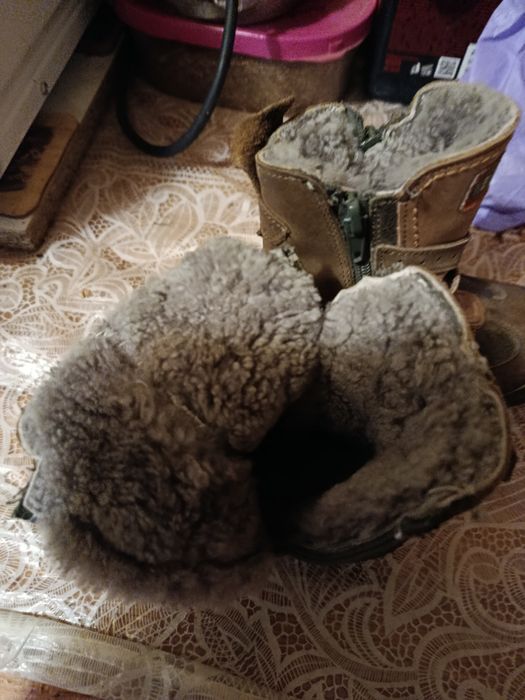 Детские зимние сапожки