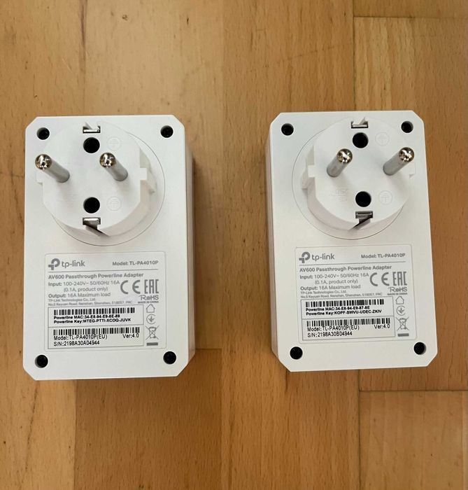 TL-PA4010P KIT Zestaw transmiterów sieciowych AV600 z gniazdkiem