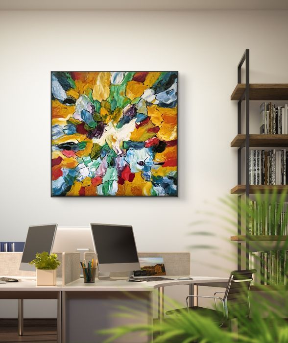 Obrazy olejne rękodzieło