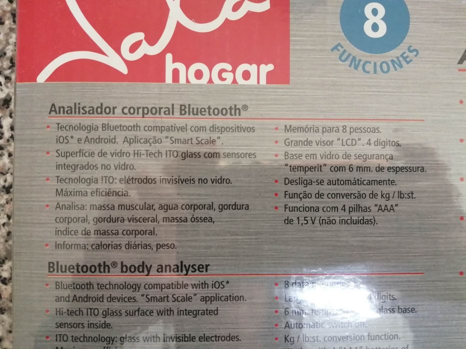 Balança digital nova