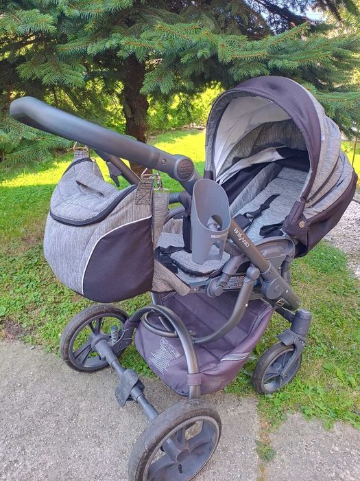 Wózek Bebetto Holland 2w1 gondola, spacerówka + pełne wyposażenie