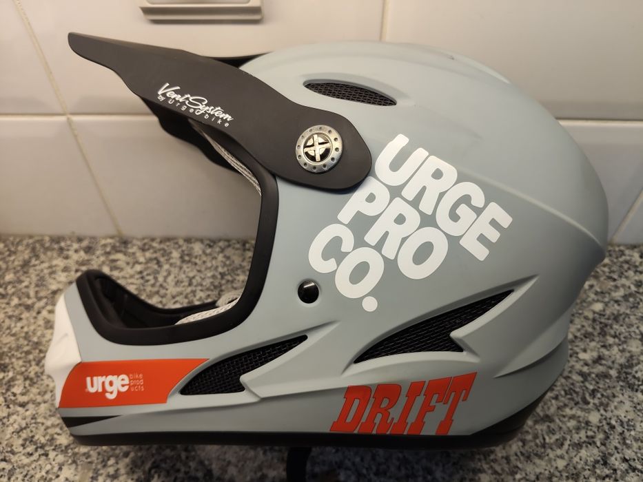 Capacete Integral Urge Drift Full-Face M TBM / Enduro / Downhill, Trotinetes