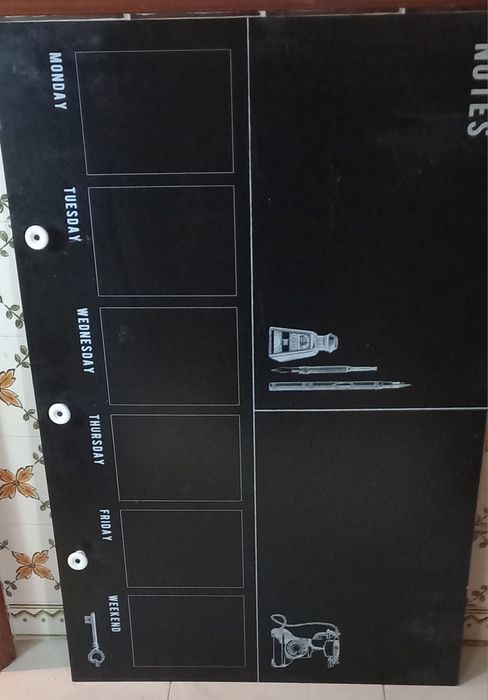 Quadro organizador de parede