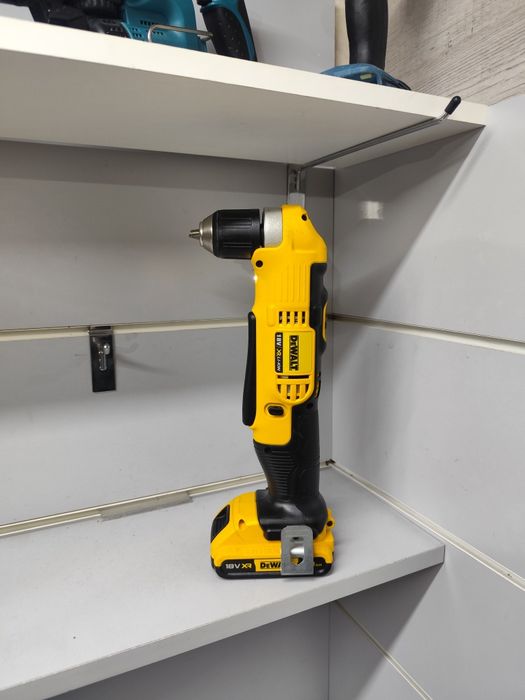 Вживаний кутовий шуруповерт DeWalt DCD 740 акумуляторний Деволт оригін