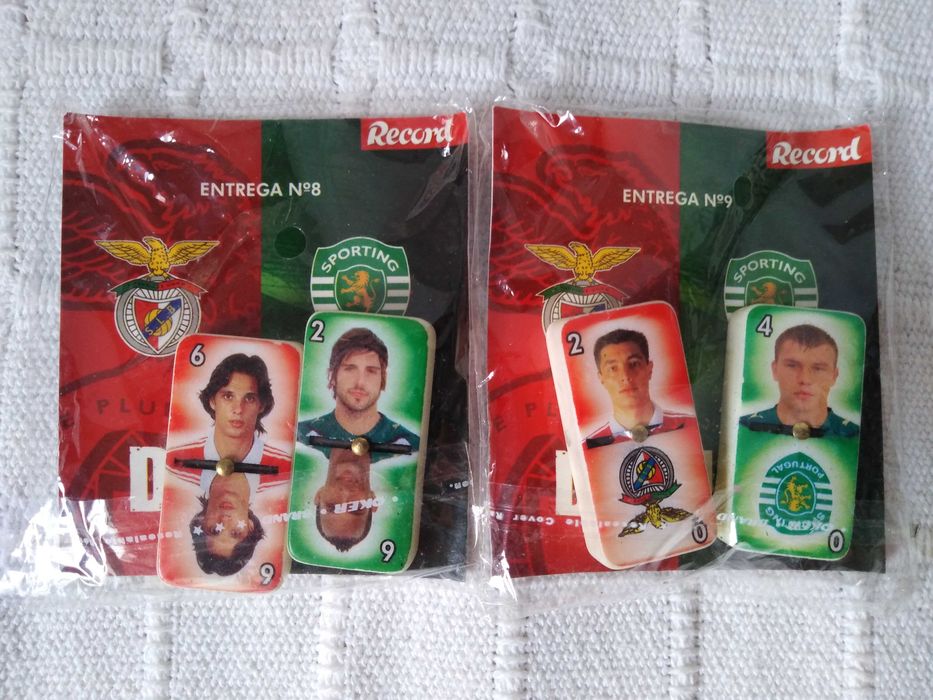 Dominós Sporting e Benfica