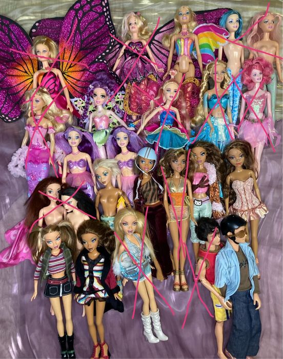 Ляльки Барбі Фейрітопія barbie fairytopia і My scene майсін