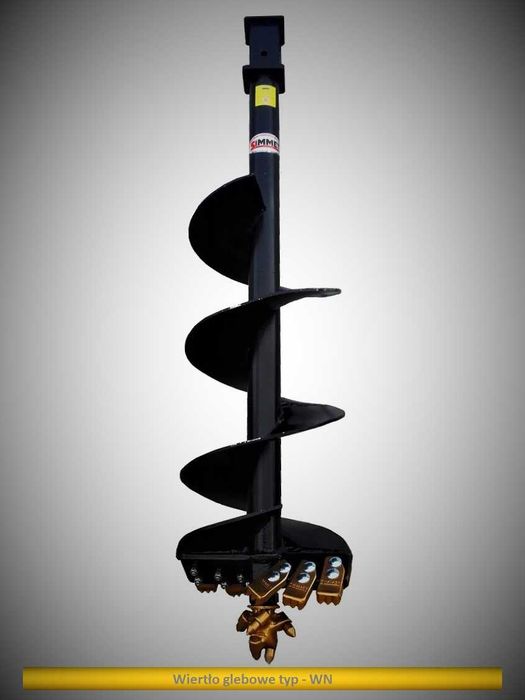 Wiertnica hydrauliczna Wiertło glebowe widiowe Simmet® fi 350 mm