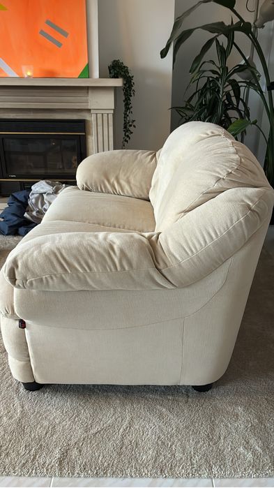 Sofa Divani Divani estofado beje