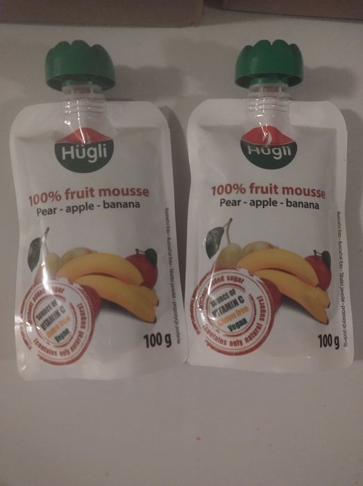 Mus owocowy jabłko-banan-gruszka Hügli