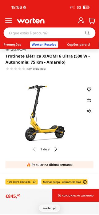Xiaomi Ultra 6 - Nova