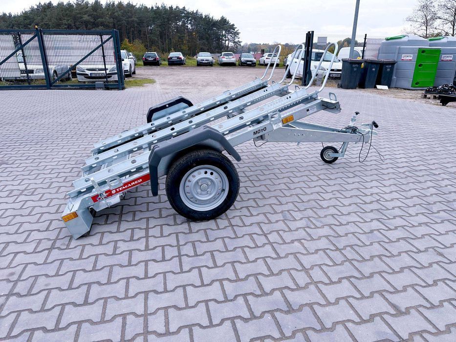 TEMARED MOTO 3 Premium DMC 750 kg na 3 motocykle bez podłogi